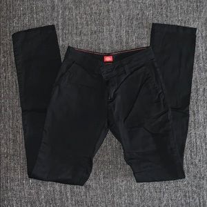 Slim Fit Bootcut Stretch Twill Pants, Size 0